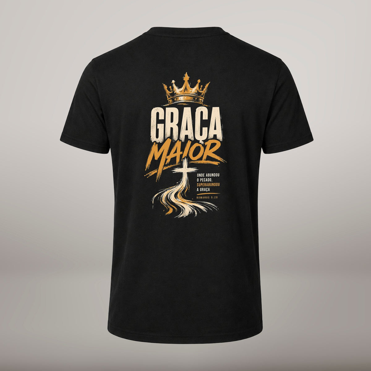 Graça Maior – T-shirt de Manga Curta | Caminho Collection | Sheepfy