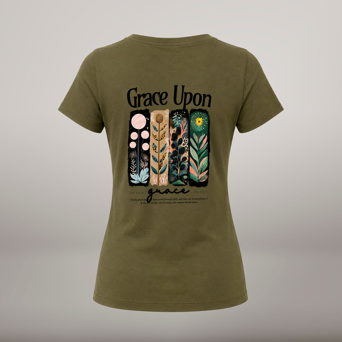 Riquezas da Graça – T-shirt de Manga Curta | Caminho Collection | Sheepfy