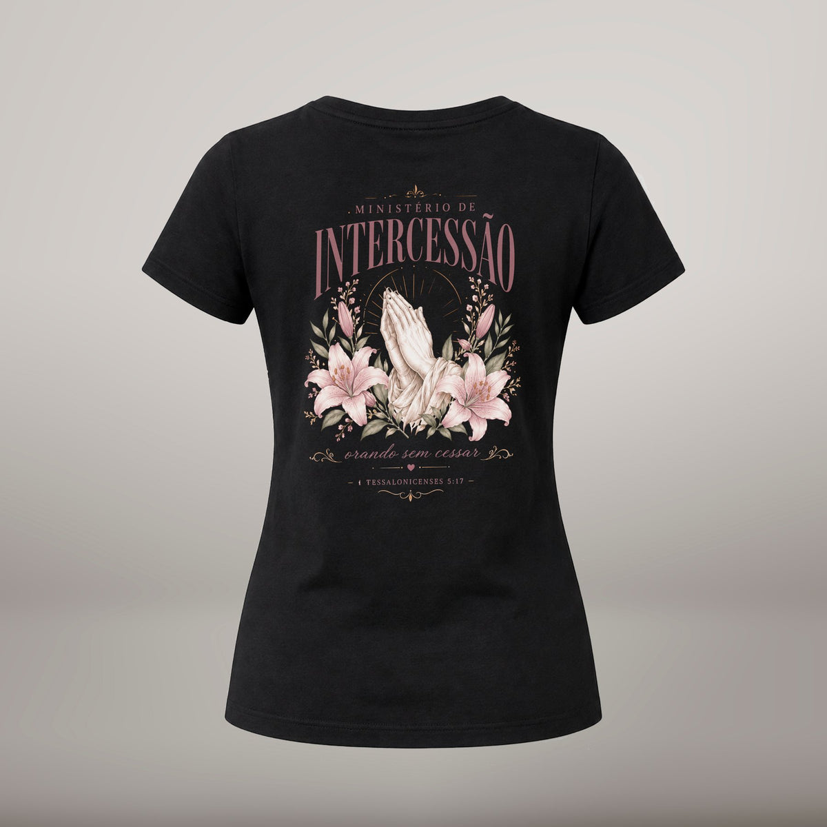 Intercessão – T-shirt de Manga Curta | Caminho Collection | Sheepfy