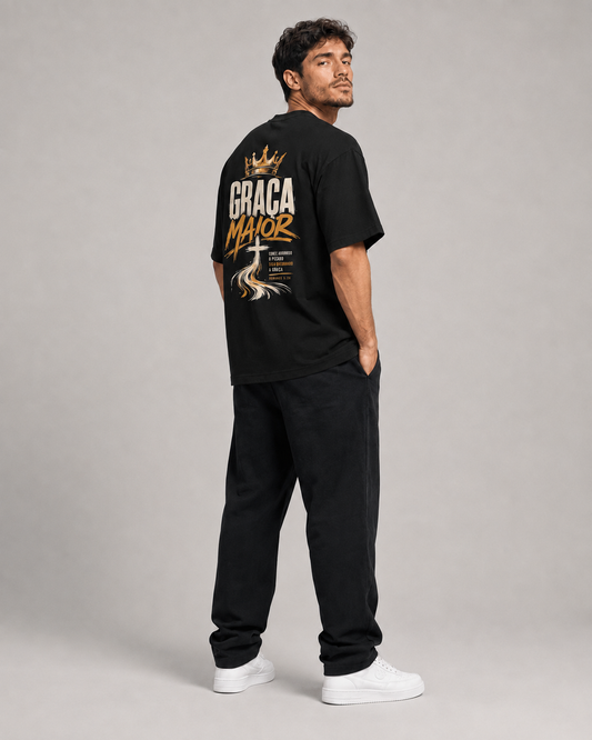 Graça Maior – T-shirt de Manga Curta | Caminho Collection | Sheepfy