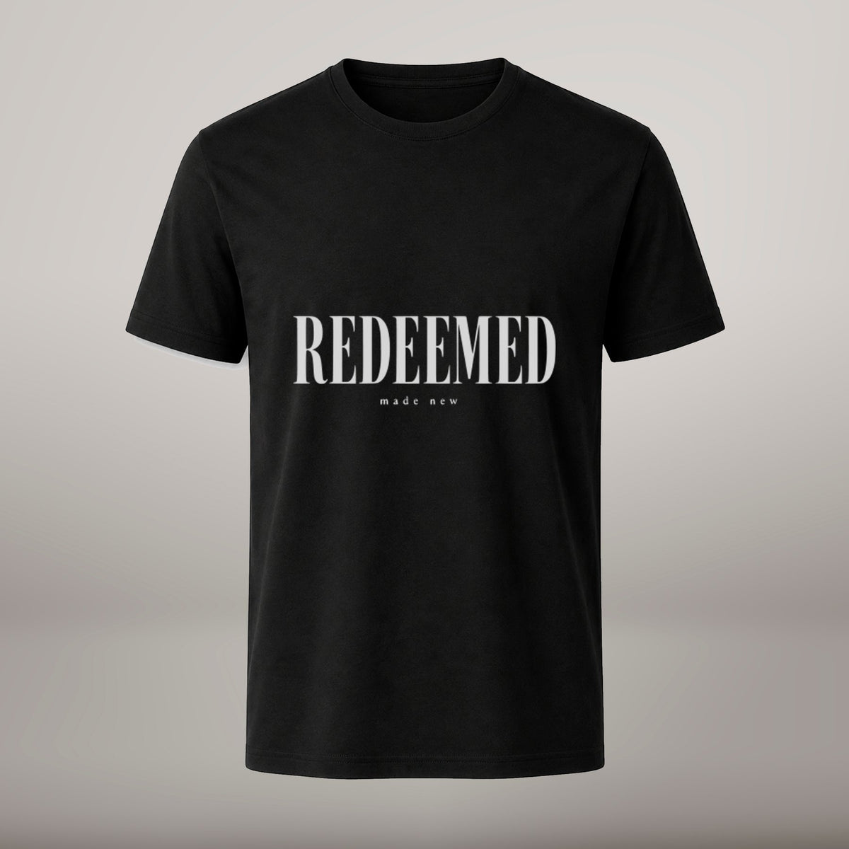 Redeemed – T-shirt de Manga Curta | Caminho Collection | Sheepfy