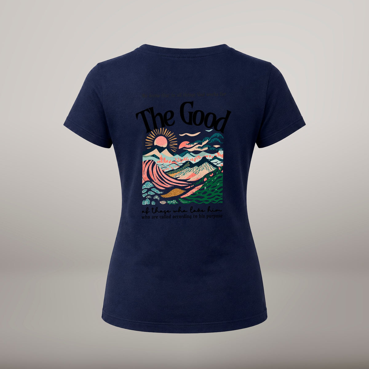 All Things Good – T-shirt de Manga Curta | Caminho Collection | Sheepfy