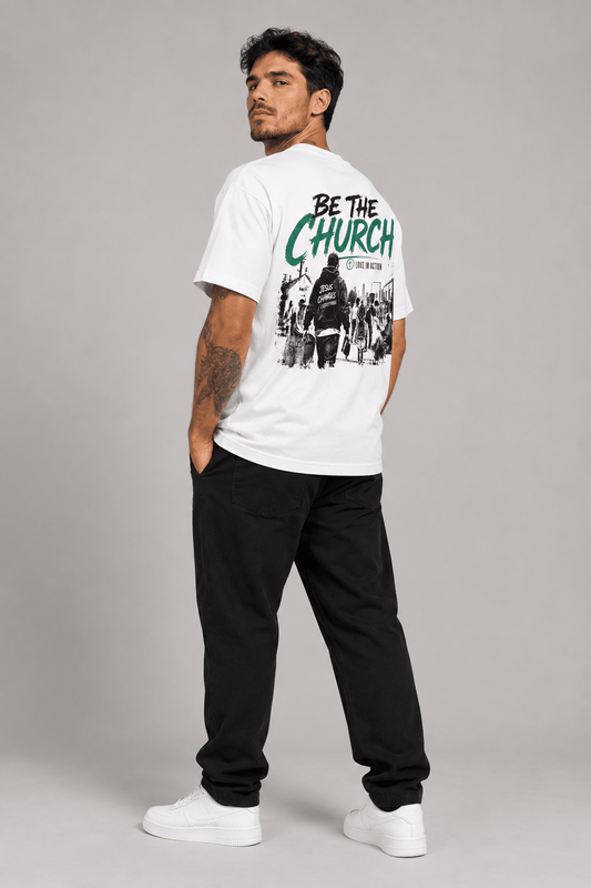 Be the Church – T-shirt cristã de homem – foto 2