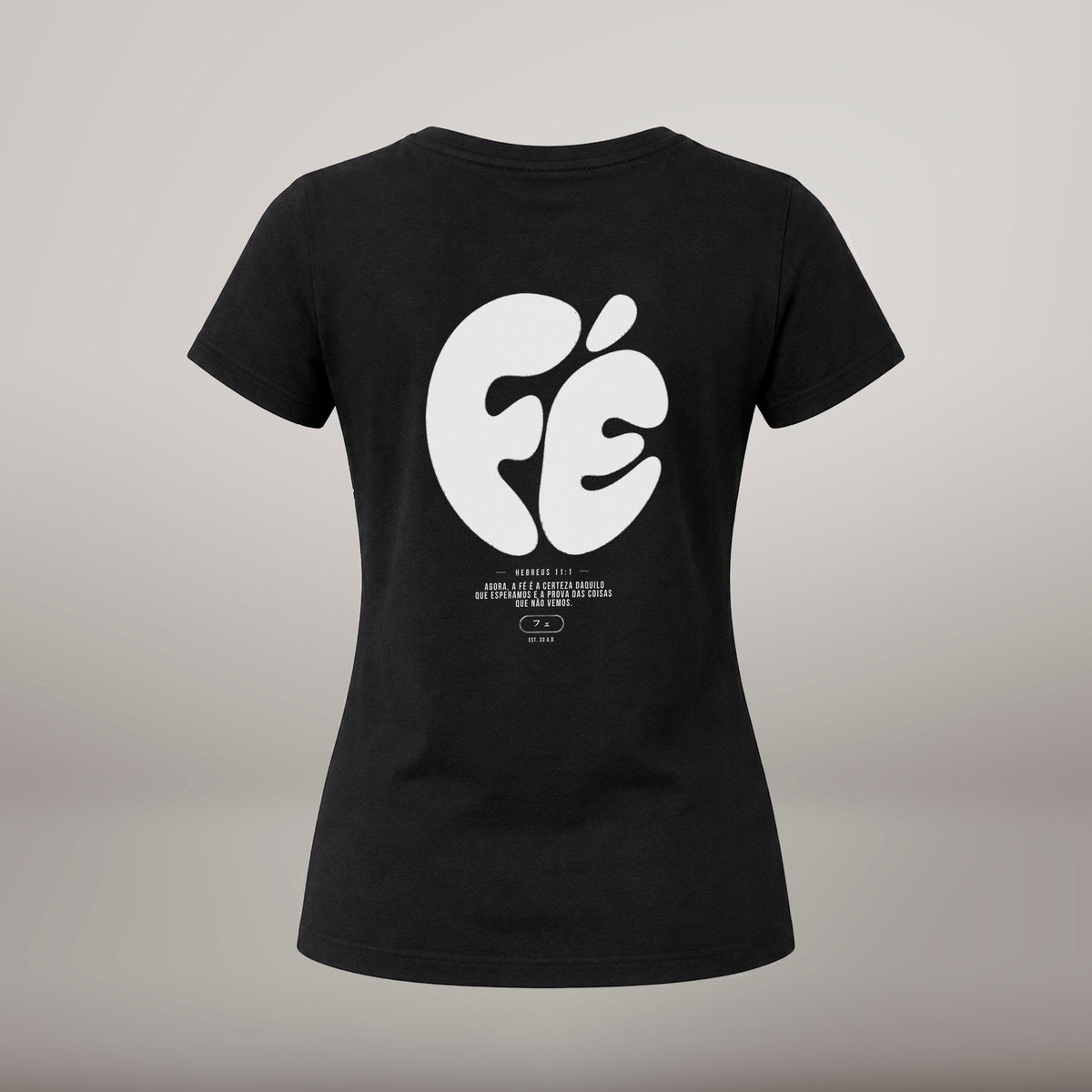 Fé – T-shirt de Manga Curta | Caminho Collection | Sheepfy - Sheepfy