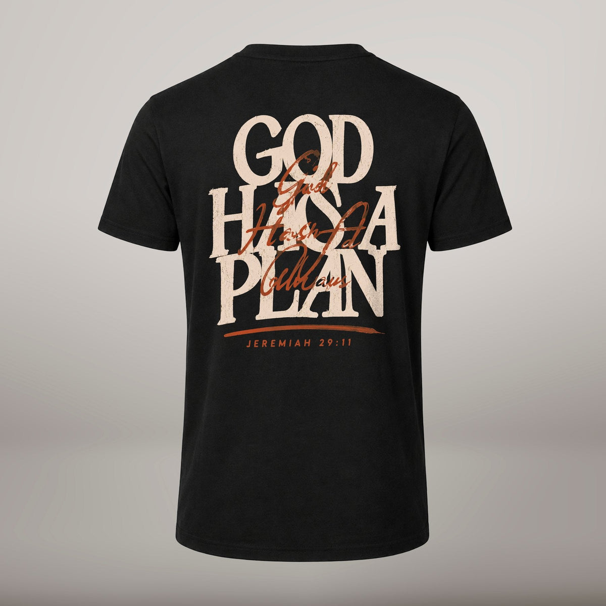 God Has a Plan – T-shirt de Manga Curta | Caminho Collection | Sheepfy - Sheepfy