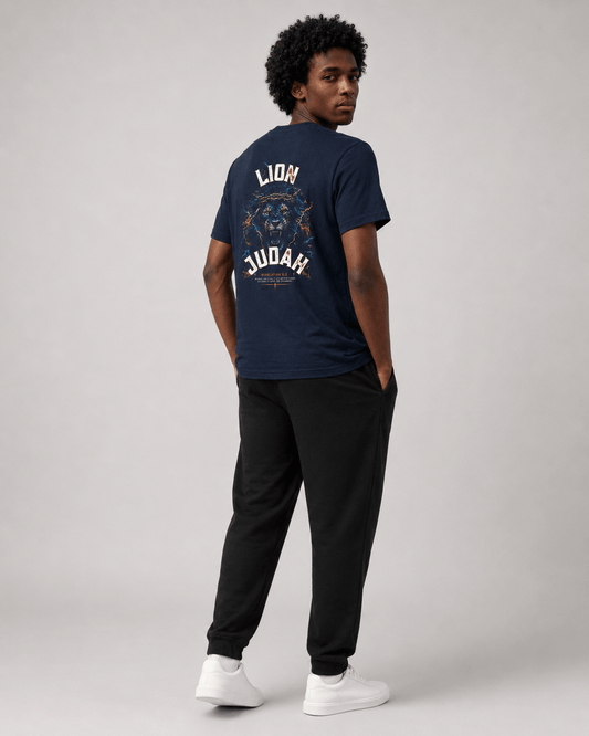 He Has Triumphed – T-shirt cristã de homem – foto 2