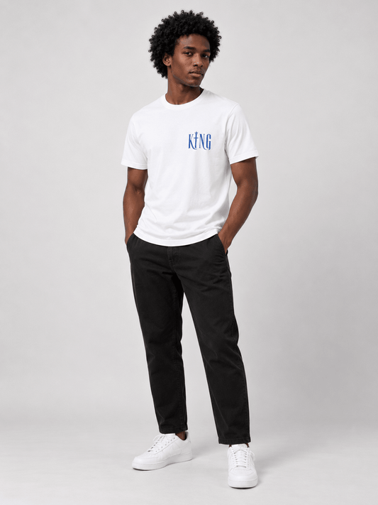 Jesus is King – T-shirt cristã de homem – foto 2