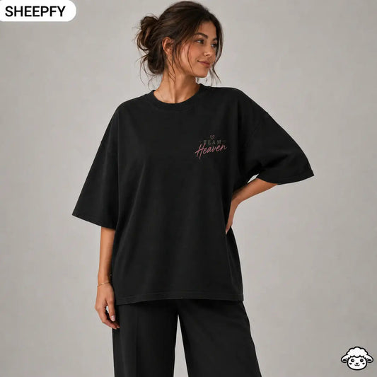 T-shirt oversized de manga curta - Team Heaven - World Cup Collection - Sheepfy