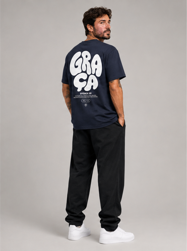 Graça – T-shirt de Manga Curta | Caminho Collection | Sheepfy