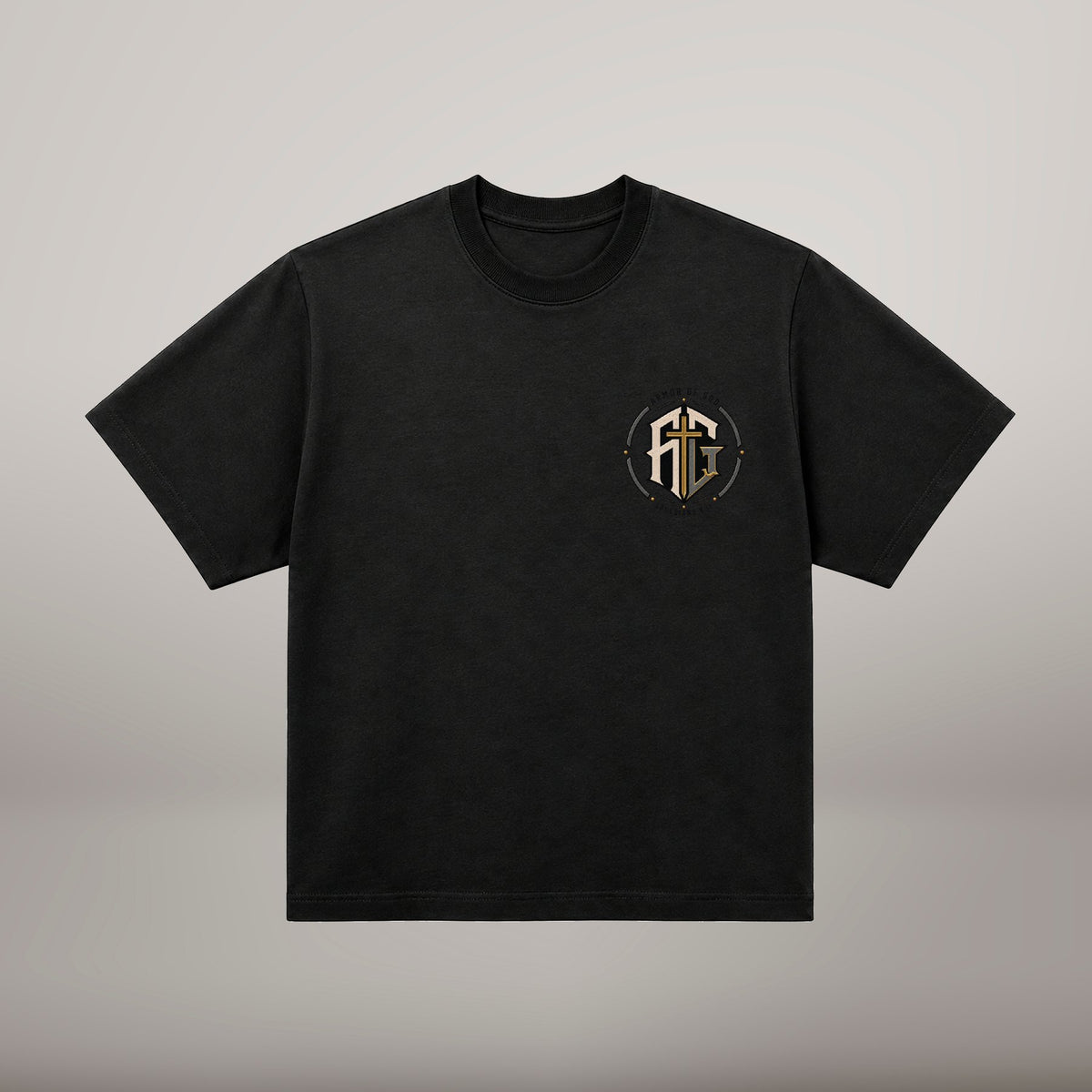 Armor of God – T-shirt Oversized | Caminho Collection | Sheepfy
