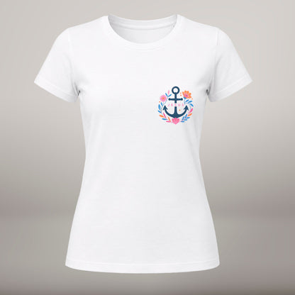 My Soul Has Found Its Anchor – T-shirt de Manga Curta | Caminho Collection | Sheepfy