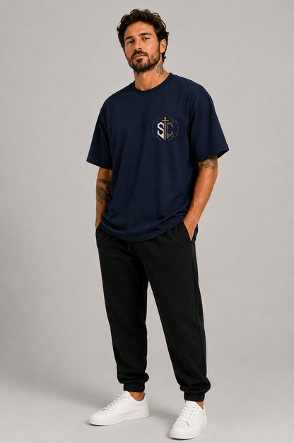 Be Strong and Courageous – T-shirt Oversized | Caminho Collection | Sheepfy