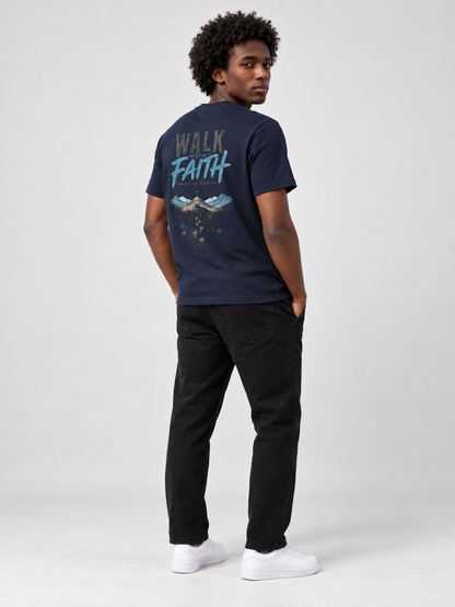 Faith Trail – T-shirt de Manga Curta | Caminho Collection | Sheepfy