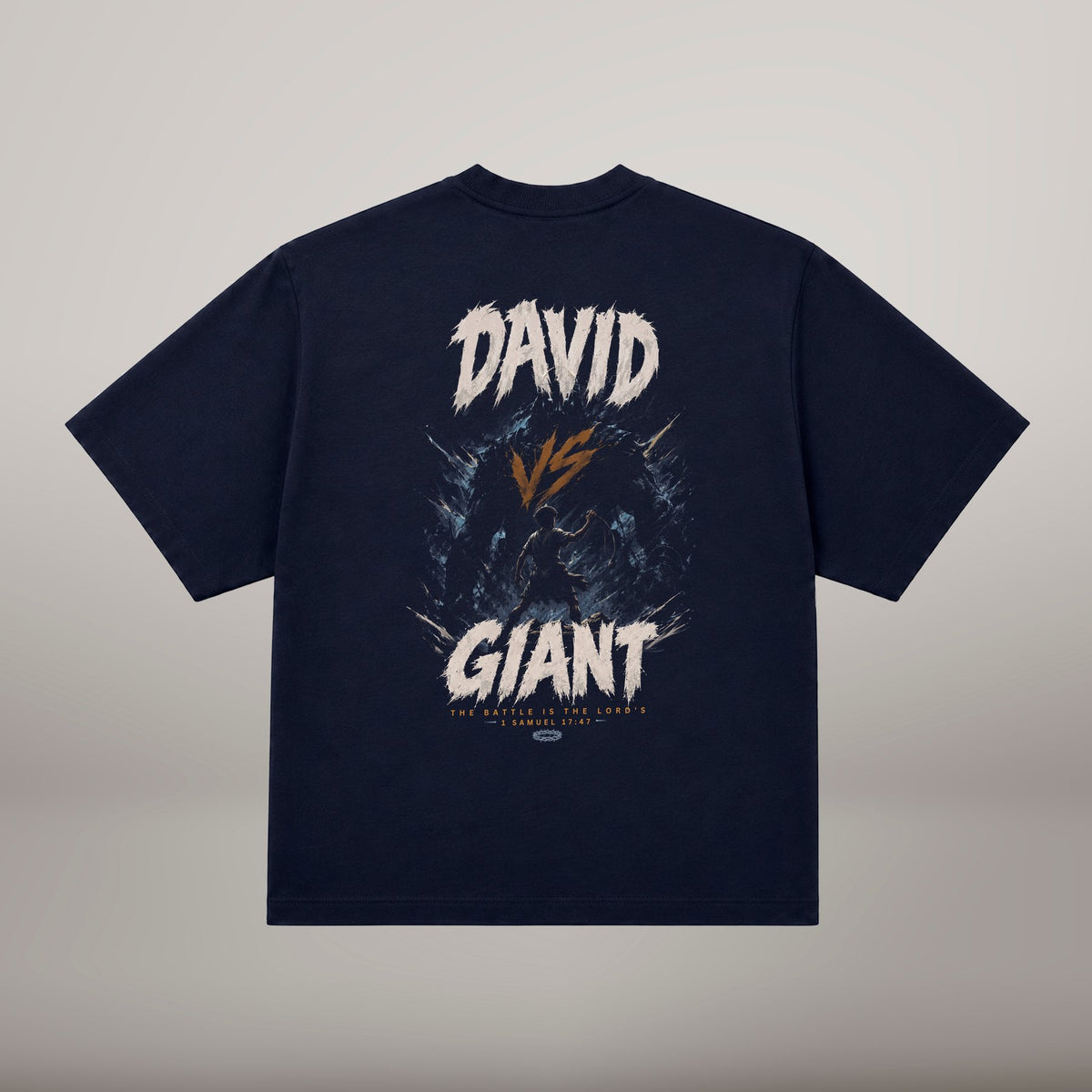 David vs Giant – T-shirt Oversized | Caminho Collection | Sheepfy