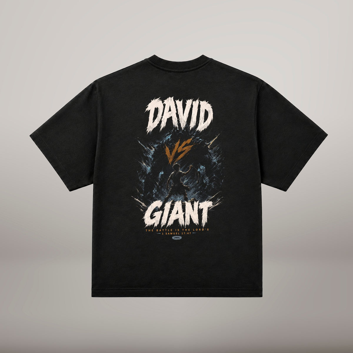 David vs Giant – T-shirt Oversized | Caminho Collection | Sheepfy