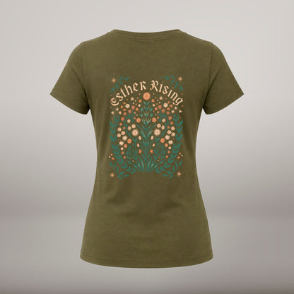 Esther Rising – T-shirt de Manga Curta | Caminho Collection | Sheepfy