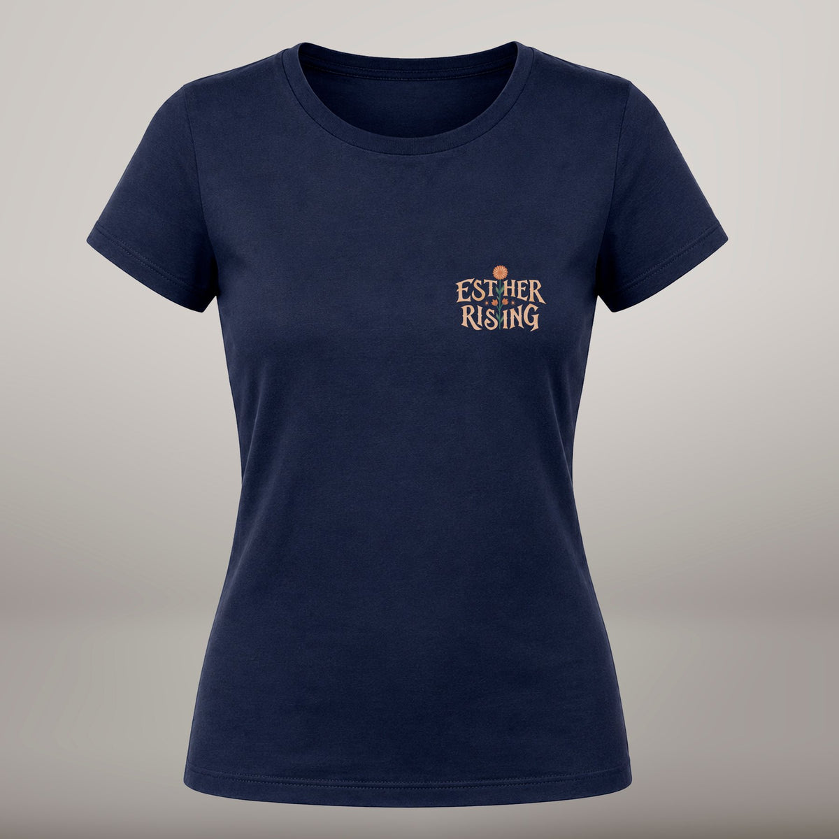 Esther Rising – T-shirt de Manga Curta | Caminho Collection | Sheepfy