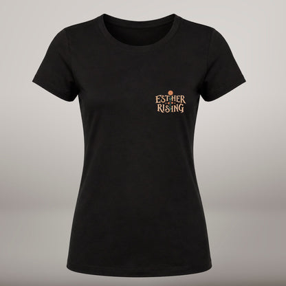 Esther Rising – T-shirt de Manga Curta | Caminho Collection | Sheepfy