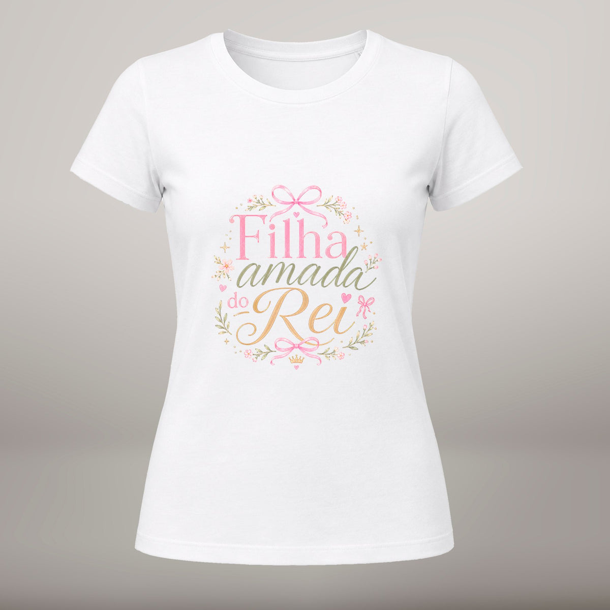 Filha Amada do Rei – T-shirt de Manga Curta | Caminho Collection | Sheepfy