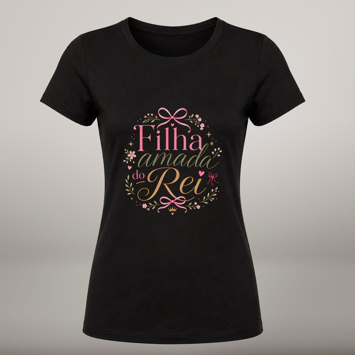 Filha Amada do Rei – T-shirt de Manga Curta | Caminho Collection | Sheepfy