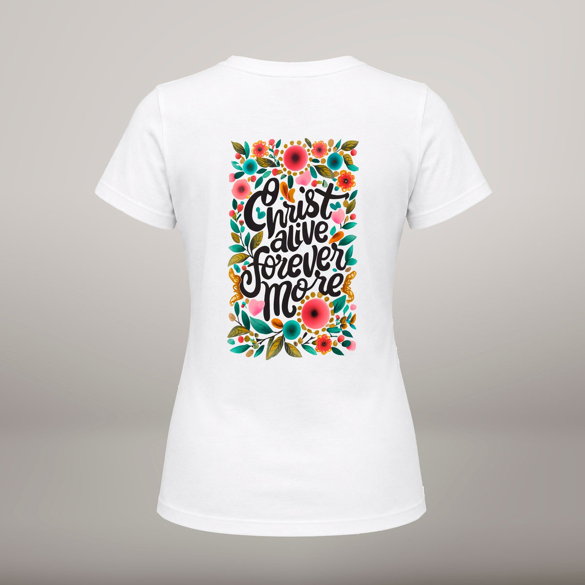 Christ Forever More – T-shirt de Manga Curta | Caminho Collection | Sheepfy