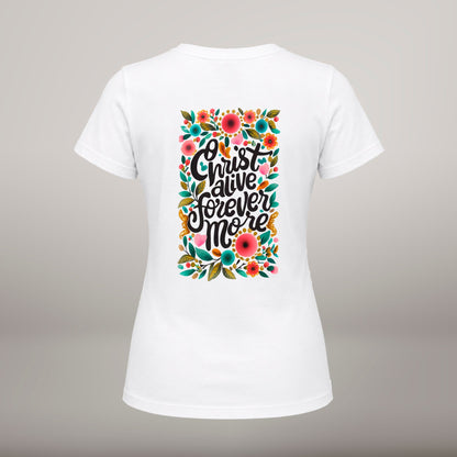 Christ Forever More – T-shirt de Manga Curta | Caminho Collection | Sheepfy