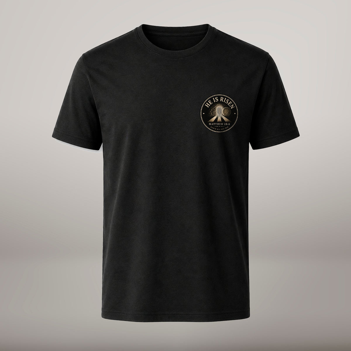 Ele Vive – T-shirt de Manga Curta | Caminho Collection | Sheepfy
