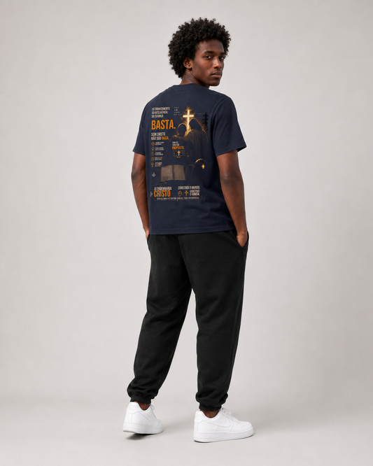 Sem Deus Não Sou Nada – T-shirt de Manga Curta | Caminho Collection | Sheepfy