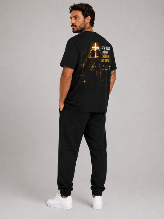 Energia Que Baste – T-shirt de Manga Curta | Caminho Collection | Sheepfy