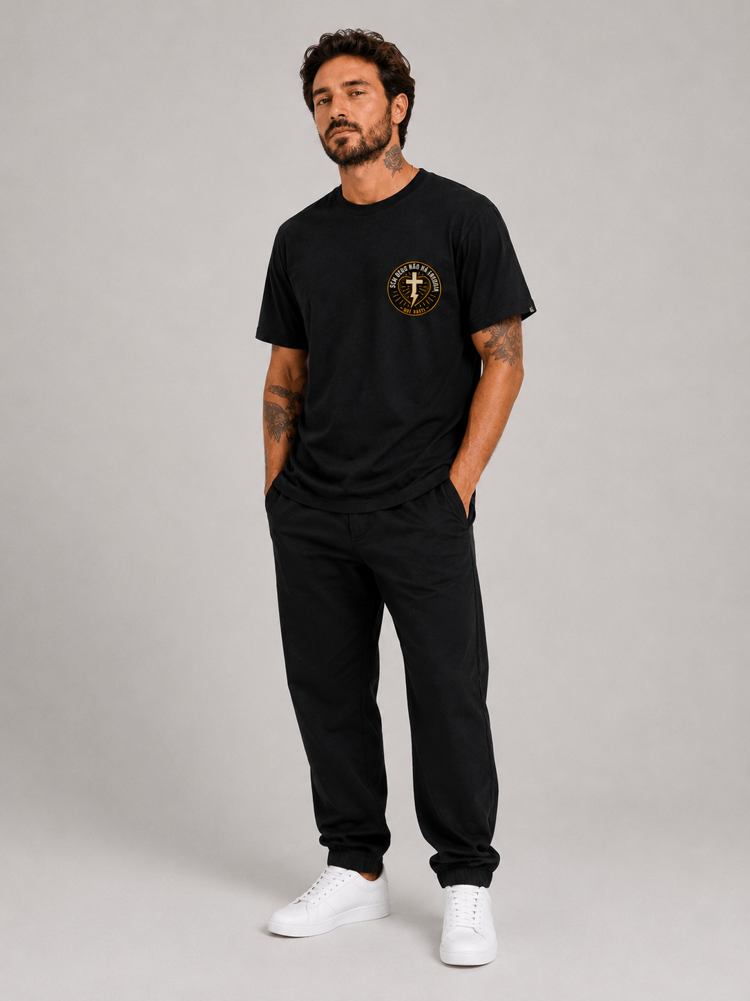 Energia Que Baste – T-shirt de Manga Curta | Caminho Collection | Sheepfy