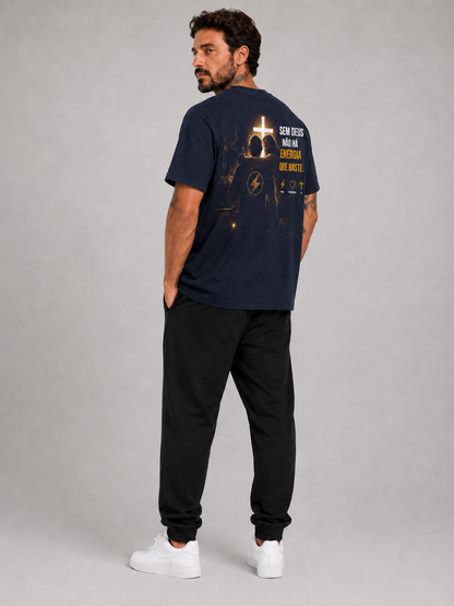 Energia Que Baste – T-shirt de Manga Curta | Caminho Collection | Sheepfy