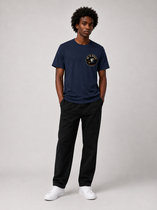 David vs Giant – T-shirt de Manga Curta | Caminho Collection | Sheepfy