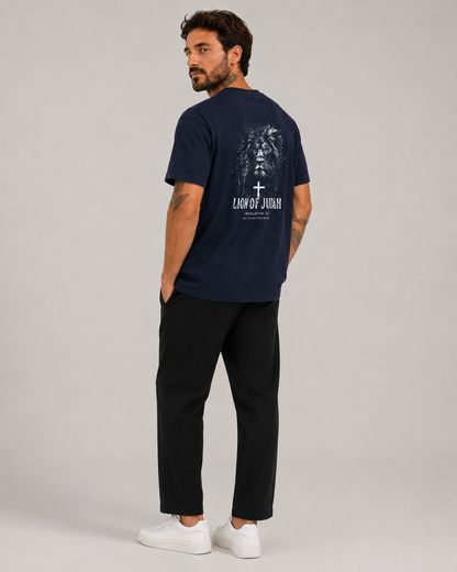 Lion of Judah – T-shirt de Manga Curta | Caminho Collection | Sheepfy