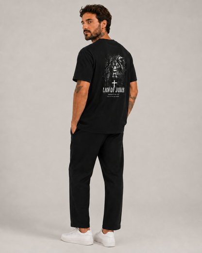 Lion of Judah – T-shirt de Manga Curta | Caminho Collection | Sheepfy