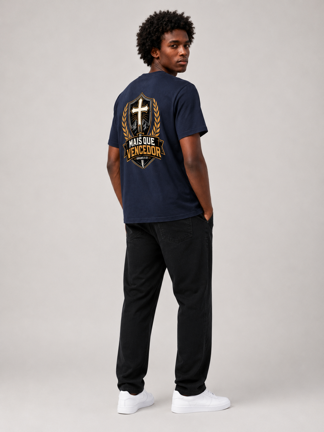 Mais Que Vencedor – T-shirt de Manga Curta | Caminho Collection | Sheepfy