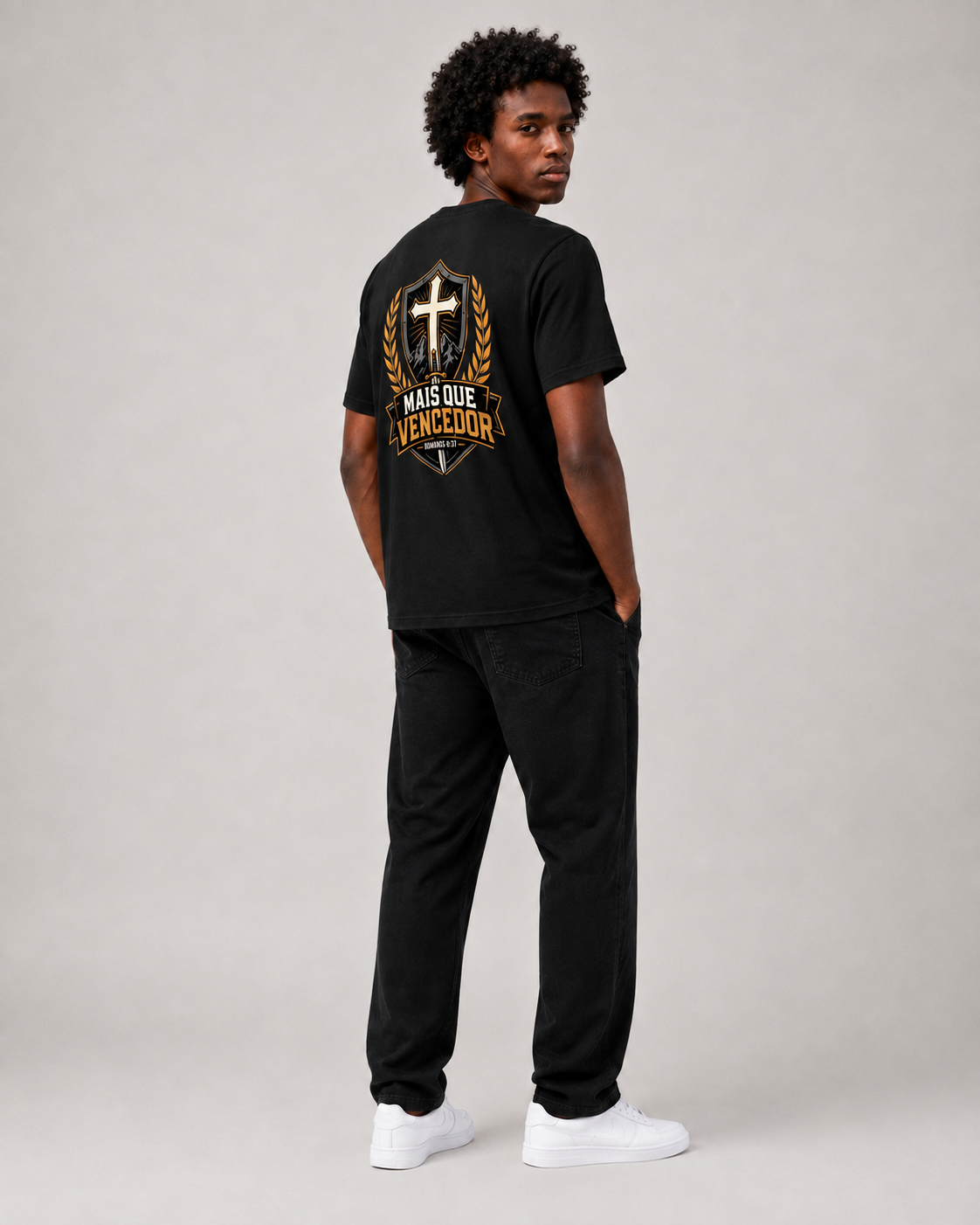Mais Que Vencedor – T-shirt de Manga Curta | Caminho Collection | Sheepfy