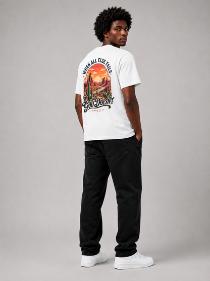 When All Else Fails – T-shirt de Manga Curta | Caminho Collection | Sheepfy