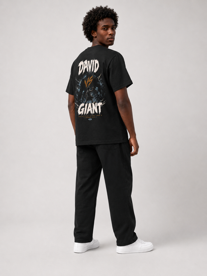 David vs Giant – T-shirt Oversized | Caminho Collection | Sheepfy