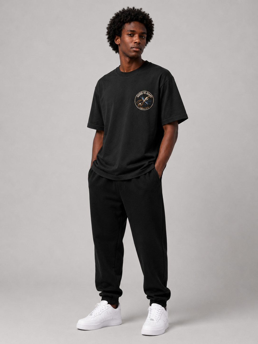 David vs Giant – T-shirt Oversized | Caminho Collection | Sheepfy