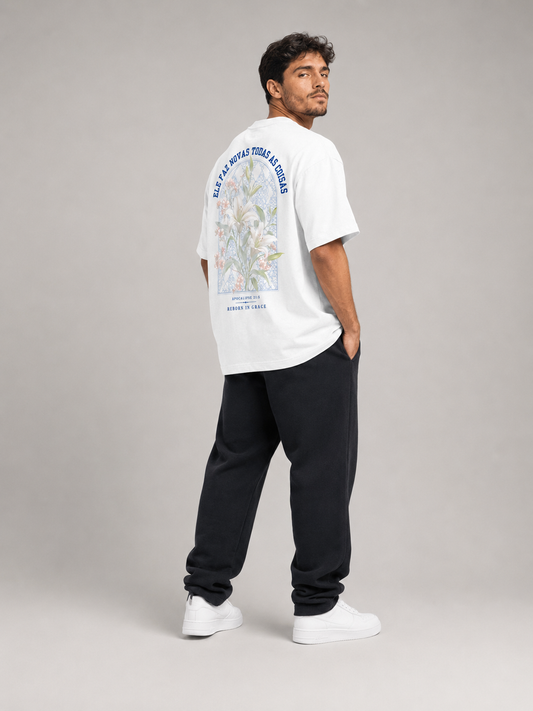 Novas Todas as Coisas – T-shirt Oversized | Caminho Collection | Sheepfy (Cópia)
