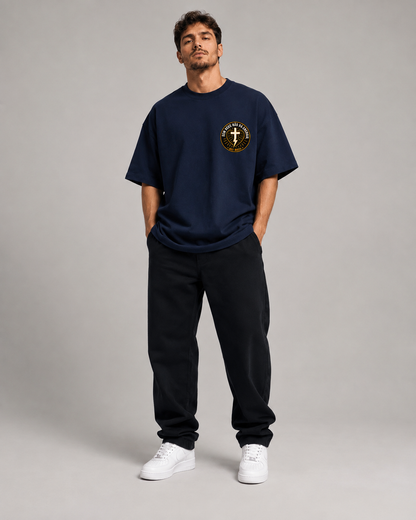 Energia Que Baste – T-shirt Oversized | Caminho Collection | Sheepfy