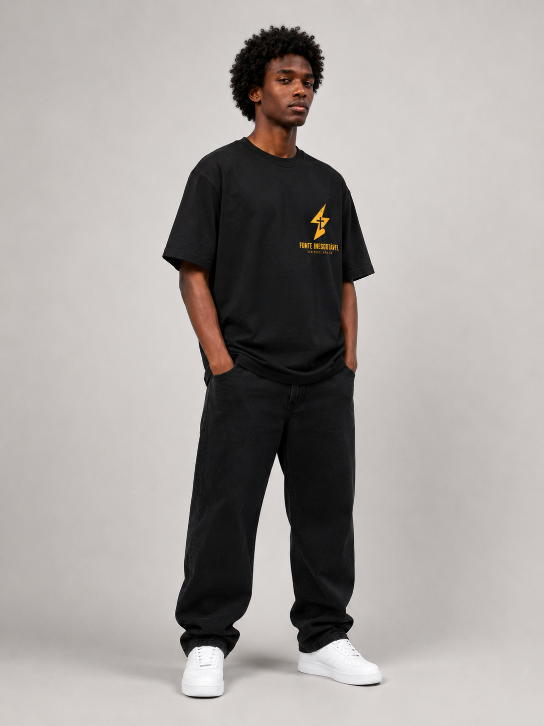 Fonte Inesgotável – T-shirt Oversized | Caminho Collection | Sheepfy