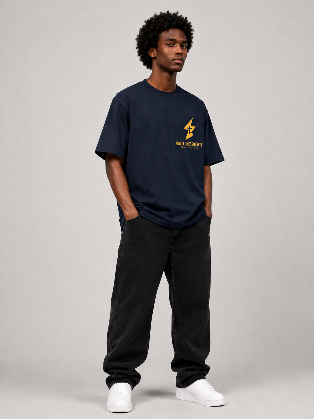 Fonte Inesgotável – T-shirt Oversized | Caminho Collection | Sheepfy