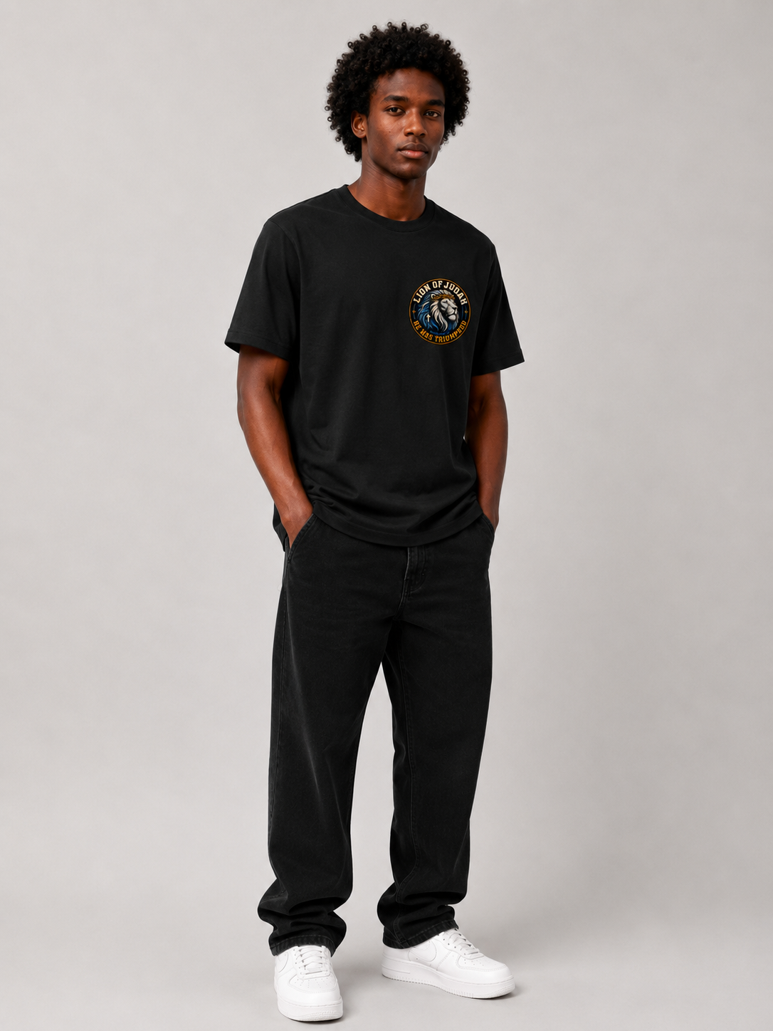 He Has Triumphed – T-shirt Oversized | Caminho Collection | Sheepfy