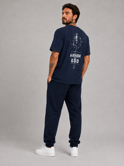 Armor of God – T-shirt de Manga Curta | Caminho Collection | Sheepfy