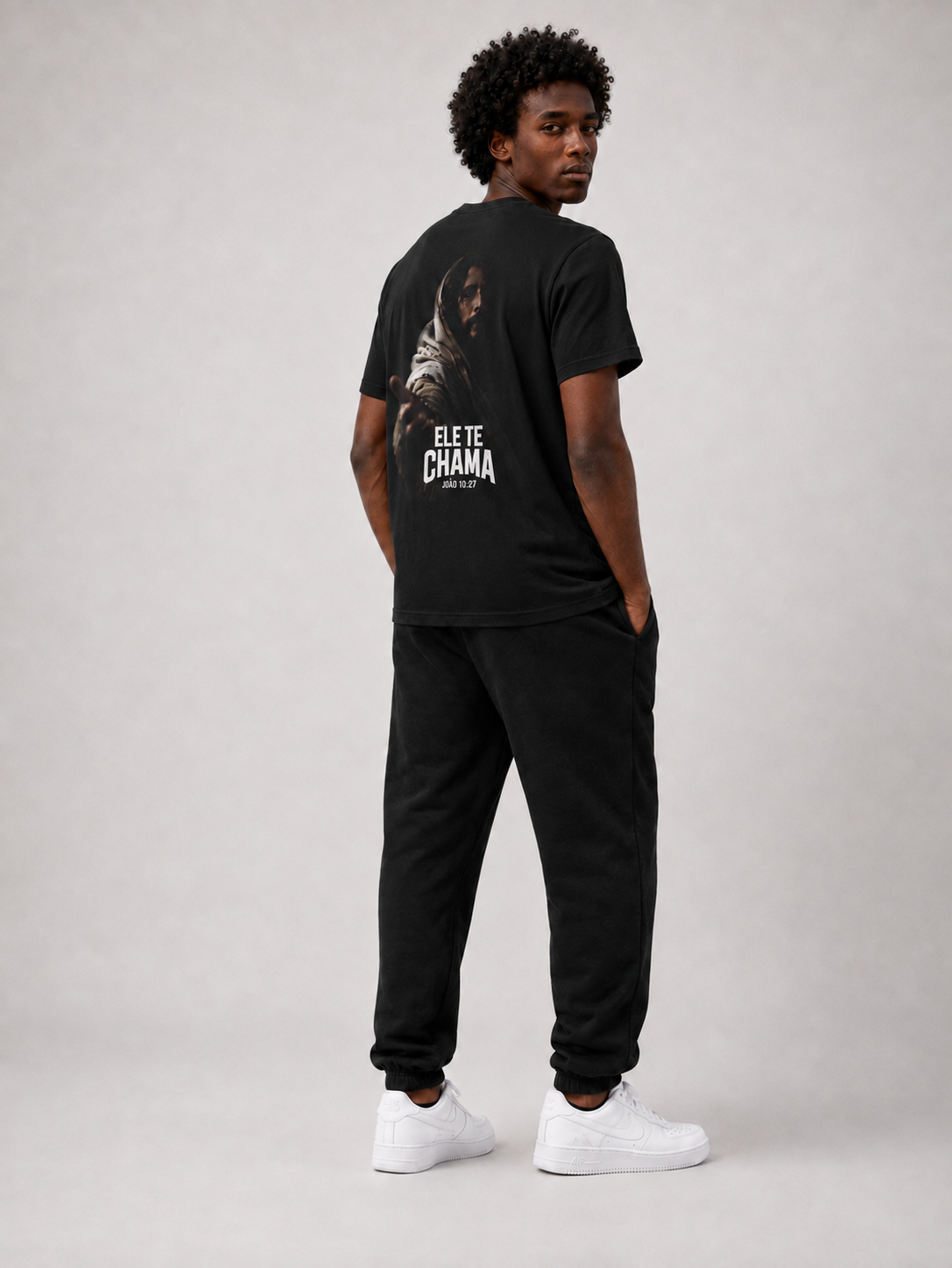 Ele Te Chama – T-shirt de Manga Curta | Caminho Collection | Sheepfy
