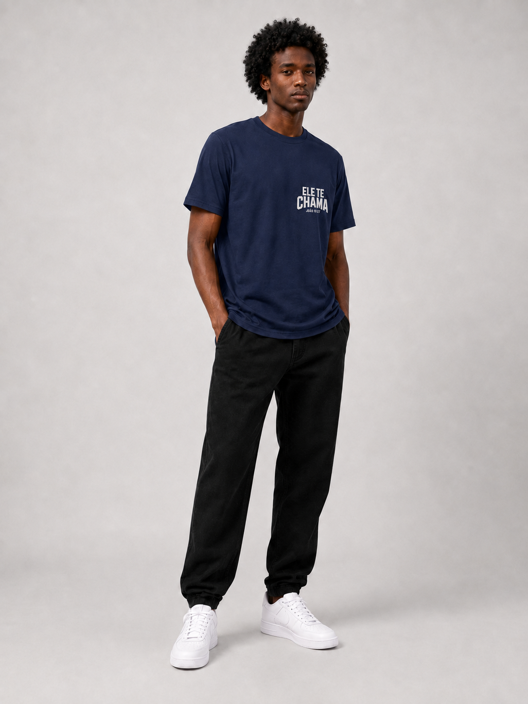 Ele Te Chama – T-shirt de Manga Curta | Caminho Collection | Sheepfy