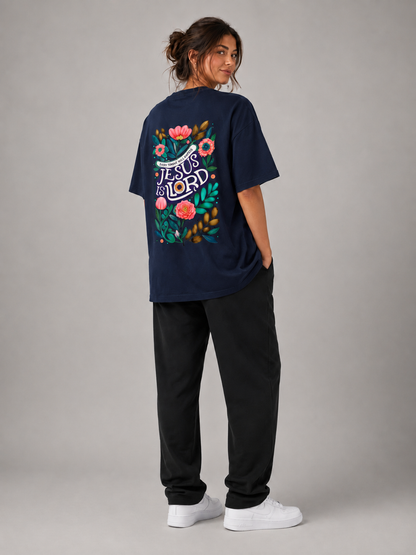 Jesus Is Lord – T-shirt de Manga Curta | Caminho Collection | Sheepfy