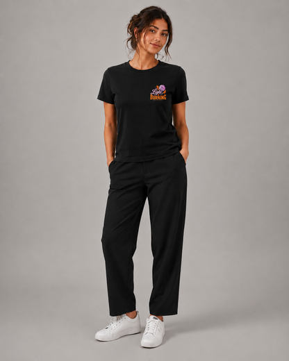 Keep Your Light Burning – T-shirt de Manga Curta | Caminho Collection | Sheepfy