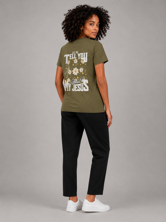 This Is My Jesus – T-shirt de Manga Curta | Caminho Collection | Sheepfy
